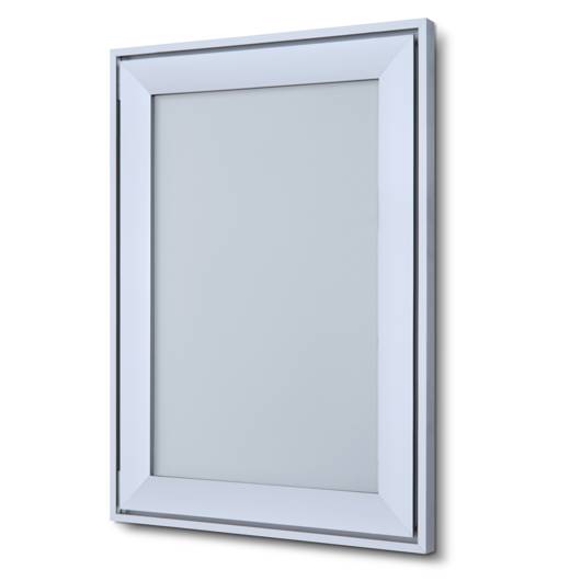 Klapprahmen Design DIN A4, Aluminium silber eloxiert, 37 mm Rahmenprofil-0