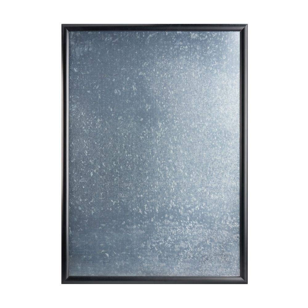 Klapprahmen 50 x 70 cm, B1 zertifziert, 25 mm Rahmenprofil, spitze Ecken, schwarz-2