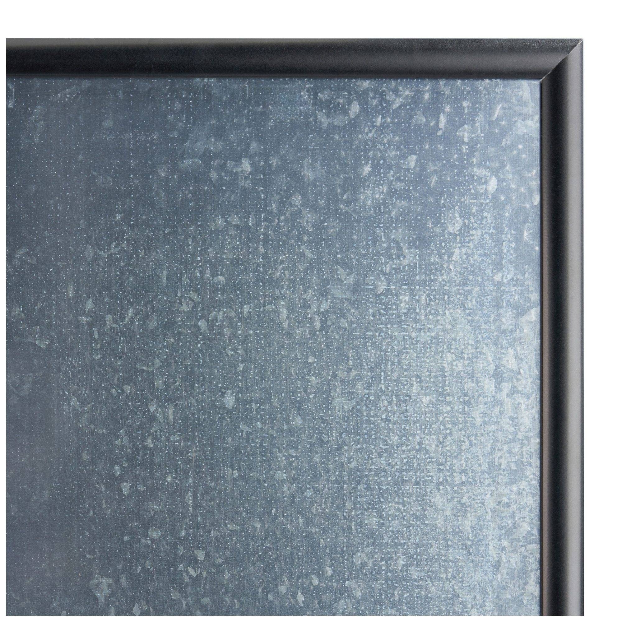 Klapprahmen 50 x 70 cm, B1 zertifziert, 25 mm Rahmenprofil, spitze Ecken, schwarz-3