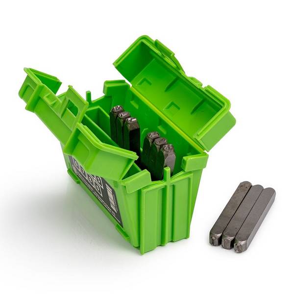 Schlagzahlen, 3 mm Schrifthöhe, Ziffern 0-9 im Set