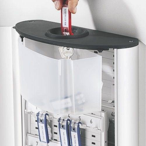 Schlüsselkasten mit Schlüsseleinwurf, Aluminium, 54 Schlüssel-0