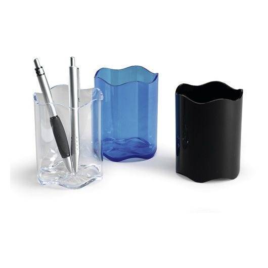 Stifteköcher Trend, transparent, 6 Stück-1
