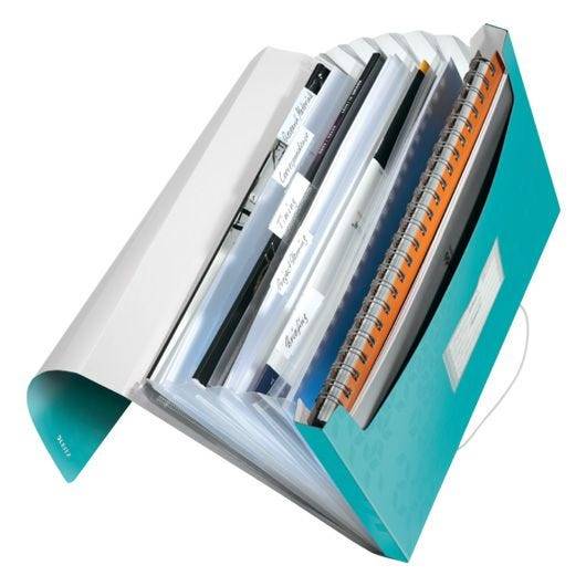 Leitz WOW Projektmappe DIN A4, eisblau, 5 Stück-0