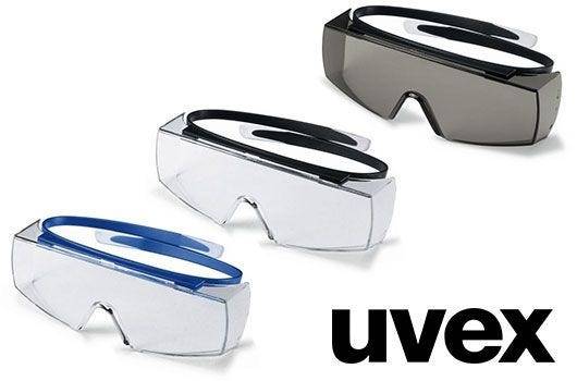 Überbrille uvex super OTG, PC-Scheibe, Bügel navy blue, supravision sapphhire-1