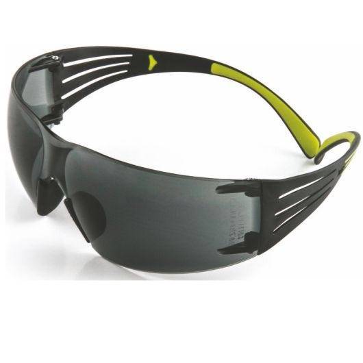 3M Schutzbrille SecureFit, Serie 400, Polycarbonatscheibe grau, Sonnenschutzausführung-0