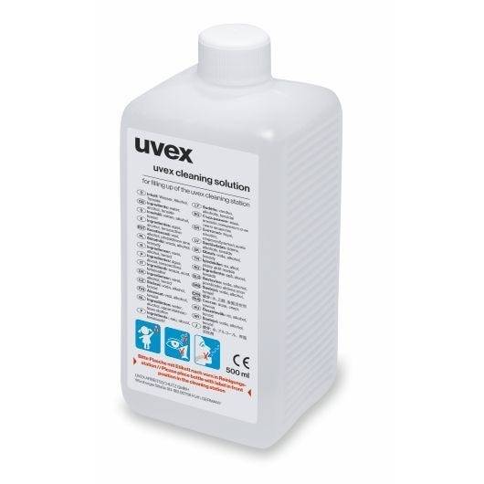uvex Reinigungsfluid für alle uvex Schutzbrillen, 500 ml-0