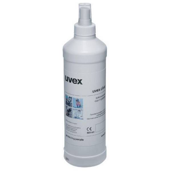 uvex Reinigungsfluid für uvex Schutzbrillen, 500 ml