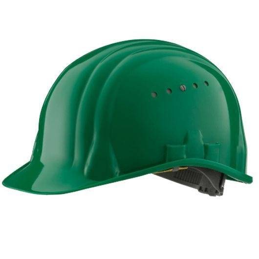 Schuberth Schutzhelm Baumeister 80 nach EN 397, grün, mit Drehverschluss-0