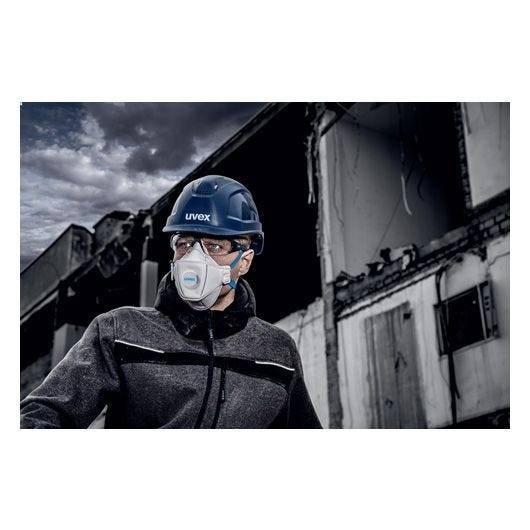 uvex Schutzhelm pheos E-WR, mit Drehradsystem, rot-1