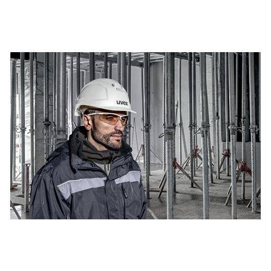 uvex Schutzhelm pheos E-WR, mit Drehradsystem, rot-2