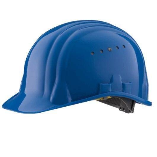 Schuberth Schutzhelm Baumeister 80 nach EN 397, blau, mit Drehverschluss-0