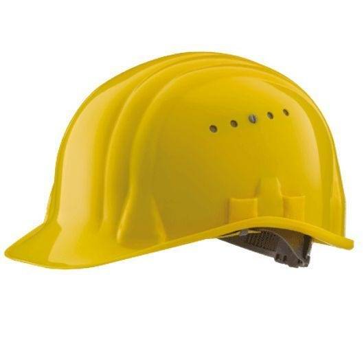 Schuberth Schutzhelm Baumeister 80 nach EN 397, gelb, mit Drehverschluss-0