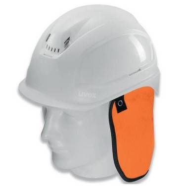 uvex Nackenschutz, orange