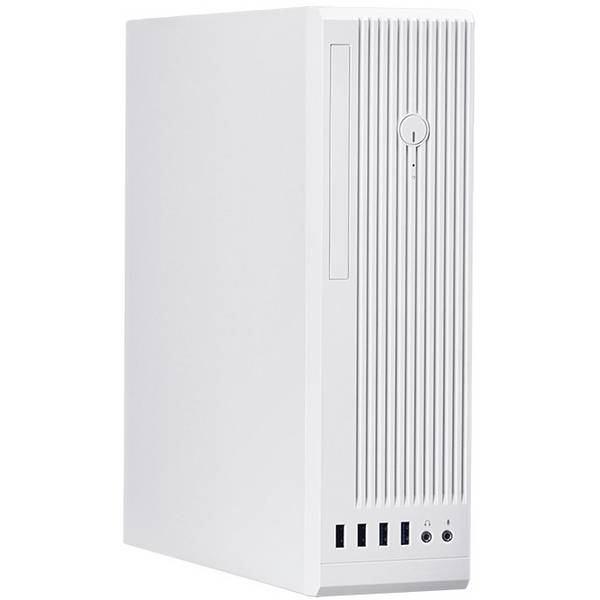 Chieftec UNI Serie PC-Gehäuse BE-10W-300, Small Form Factor (SFF), PC, Weiß, micro ATX, Mini-ITX, SGCC, Heimbüro