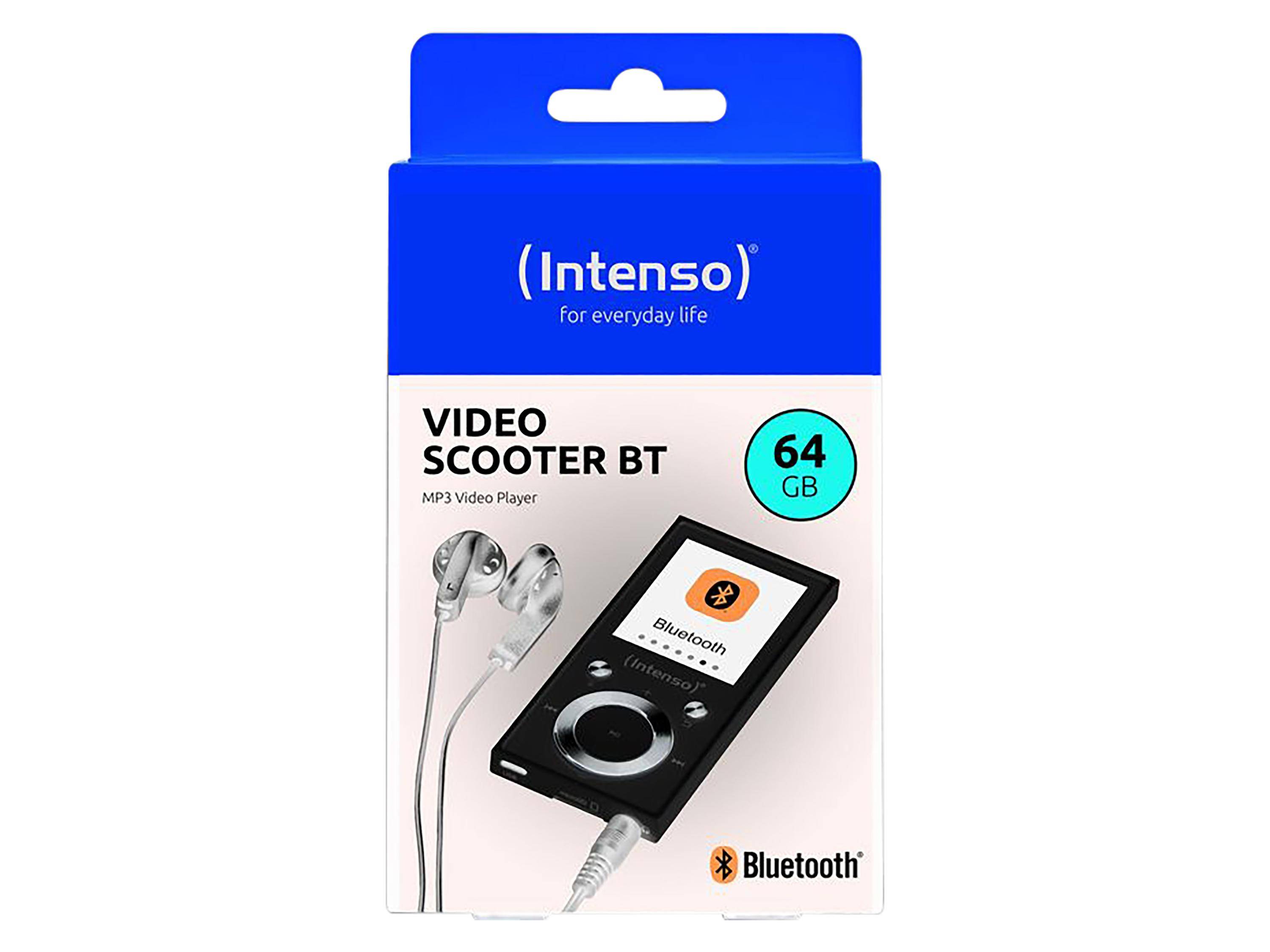 Intenso Mp3 Videoplayer 1.8" Video Scooter Bt - Multimedia-Player - 64 GB4,57 cm-2