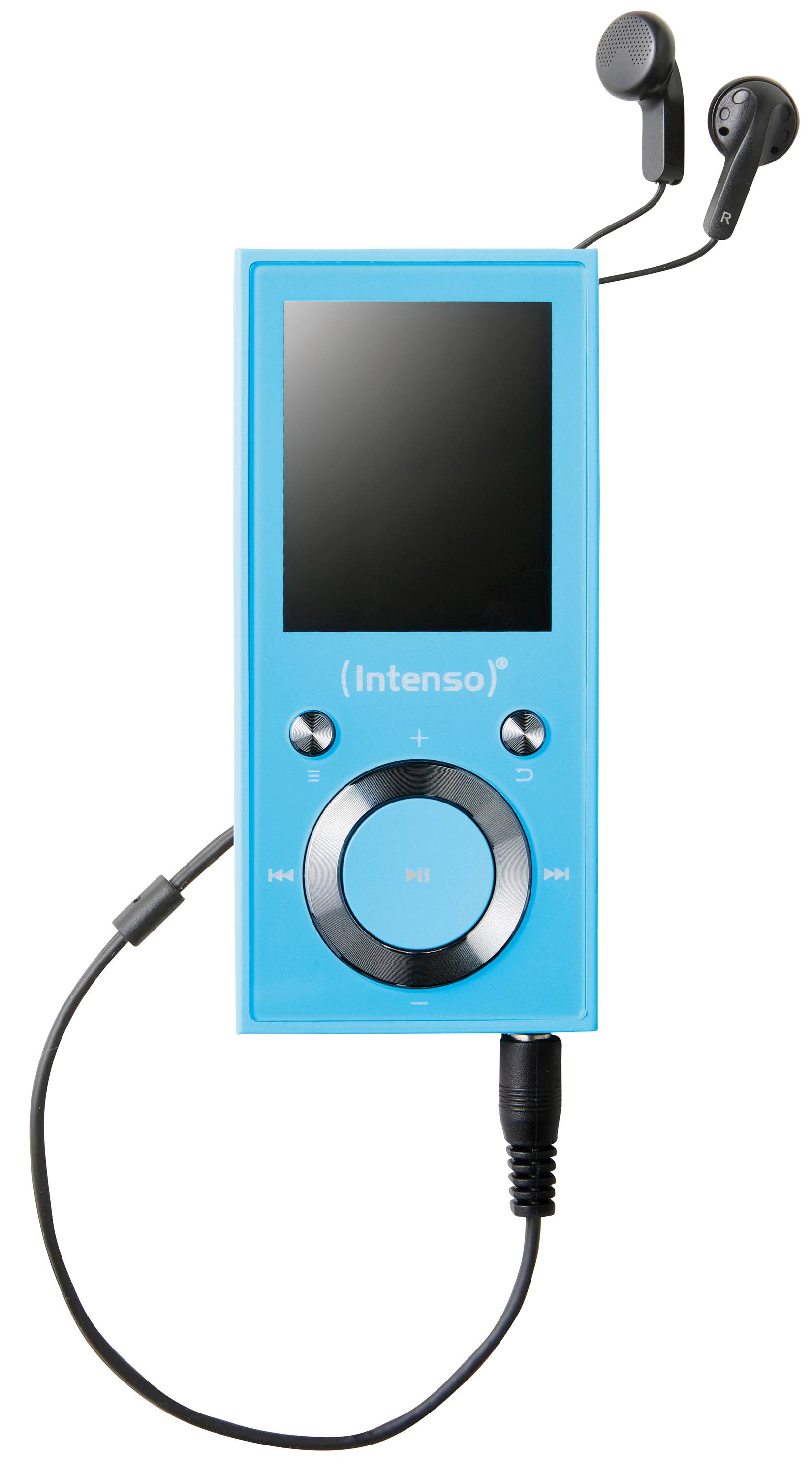 Intenso Mp3 Videoplayer 1.8" Video Scooter Bt Blue - Multimedia-Player - 64-4