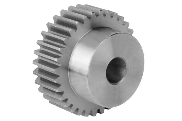 Norelem 22400-0115170015, Stirnzahnrad gerade, Stahl, blank