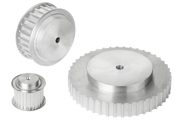 Norelem 22003-101619, Zahnriemenscheibe Aluminium, blank