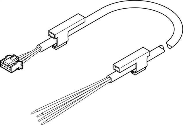 Norelem AI072-07-035134, NEBS-L1G4-K-2.5-LE4 (572576) Verbindungsleitung-0