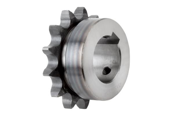 Norelem 22250-1058030801024, Kettenrad einfach, Stahl, blank