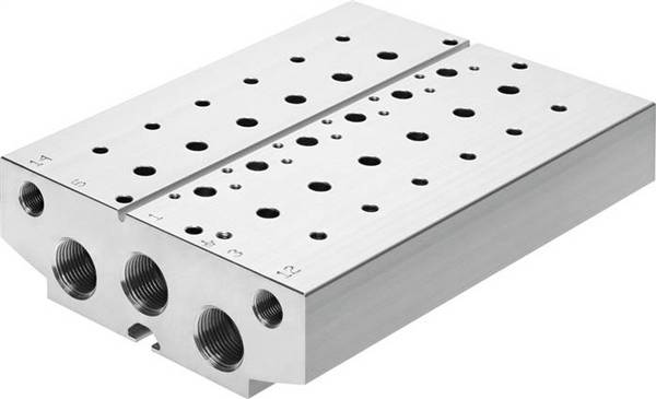 Norelem AE036-05-051217, VABM-B10-20E-G38-7-P3 (576446) Anschlussblock