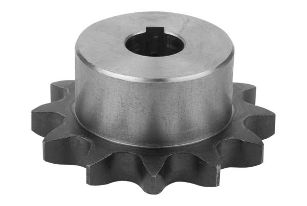 Norelem 22250-1034071601235, Kettenrad einfach, Stahl, blank