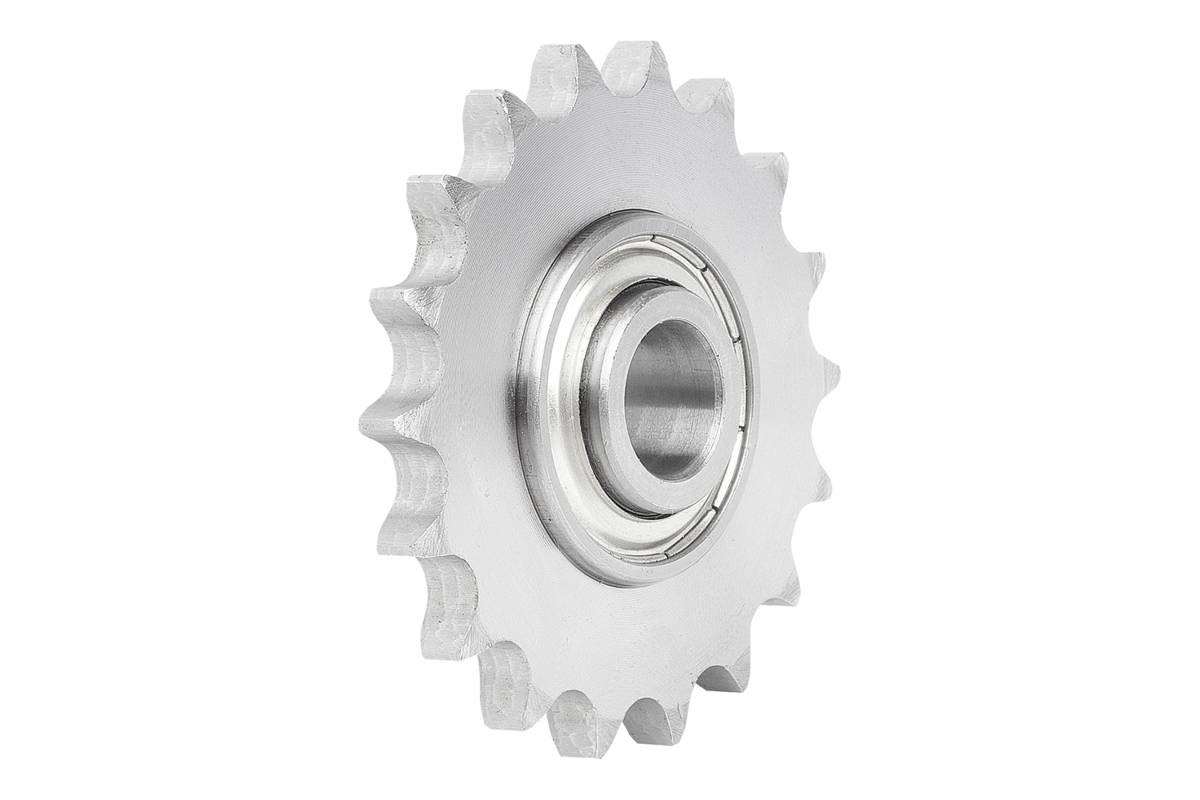 Norelem 22280-012051618, Kettenspannrad einfach, Stahl-0