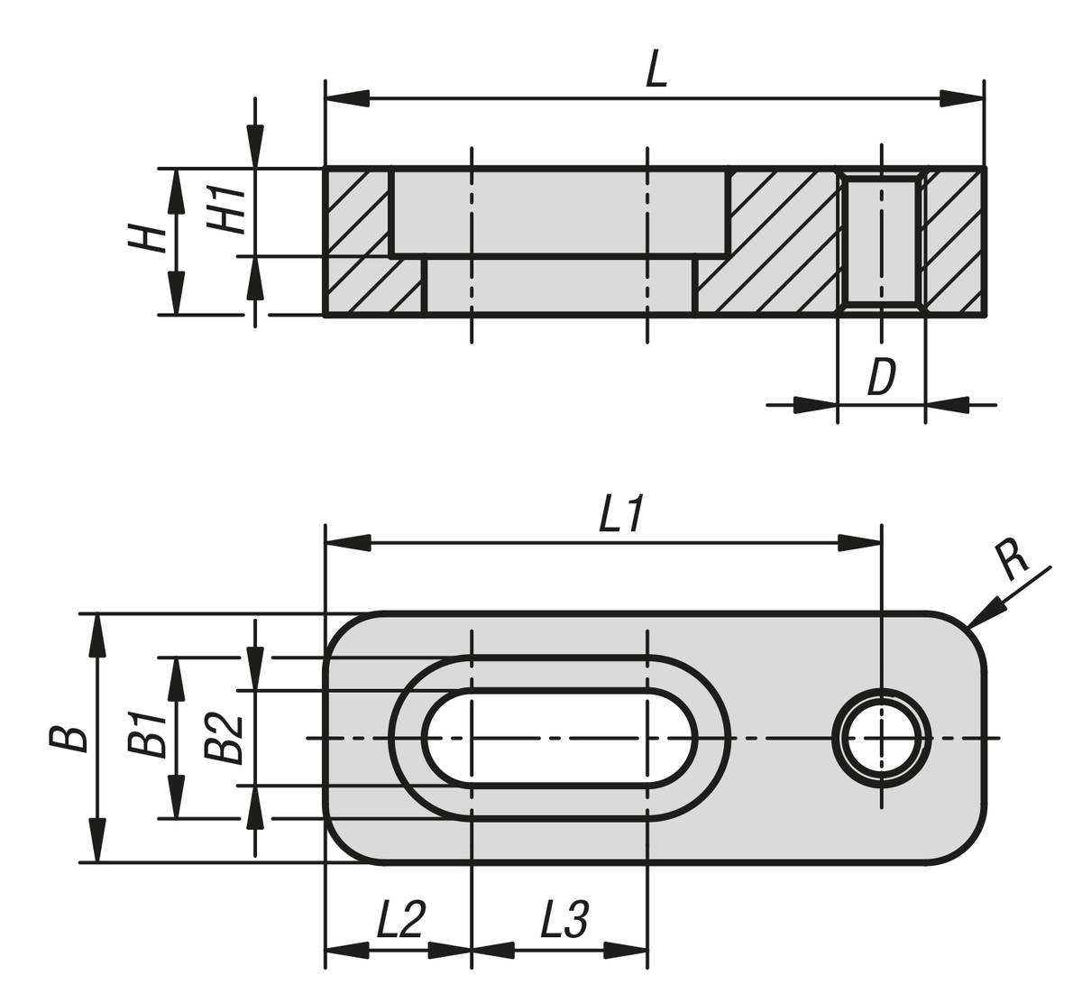 Norelem 41505-10-07250, Werkstückanschlag für Mehrfachspannsystem-1