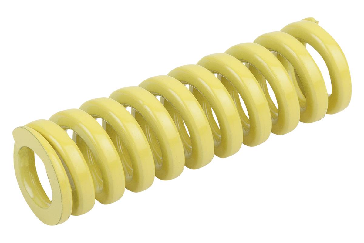 Norelem 26003-1608044, Schraubendruckfeder Chrom-Silizium-Stahl, gelb-0