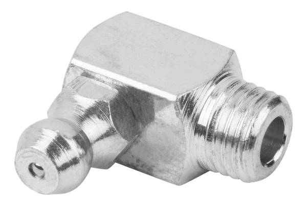 Norelem 97940-1508100, Kegelschmiernippel abgewinkelt 90°, Stahl