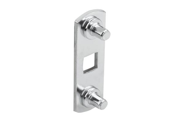 Norelem 05601-05-138, Adapter für Rundstangen, Edelstahl