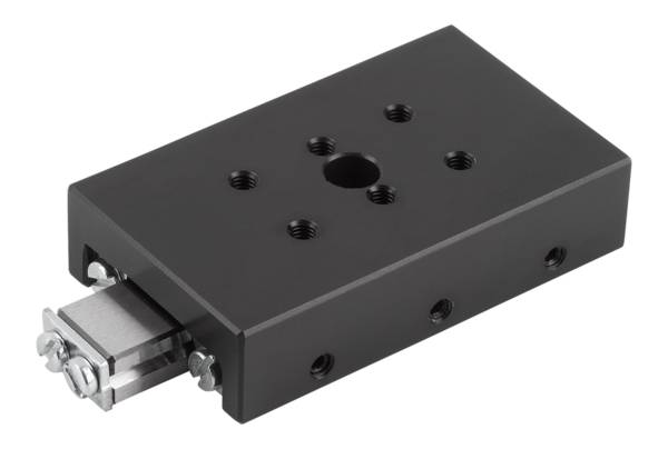 Norelem 21035-040080, Mini-Schlittenführung rollengelagert, Aluminium