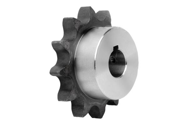 Norelem 22250-1100170201235, Kettenrad einfach, Stahl, blank