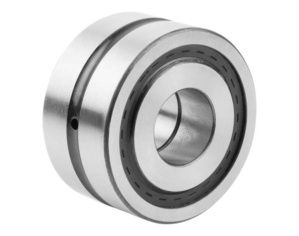Norelem 23806-104007534, Axial-Schrägkugellager doppelreihig, Stahl, geschliffen