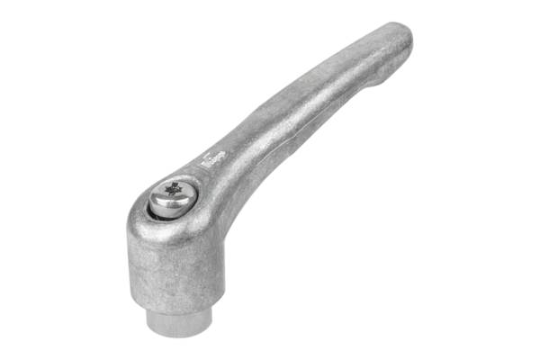 Norelem 06451-1A1008, Klemmhebel Zink, blank