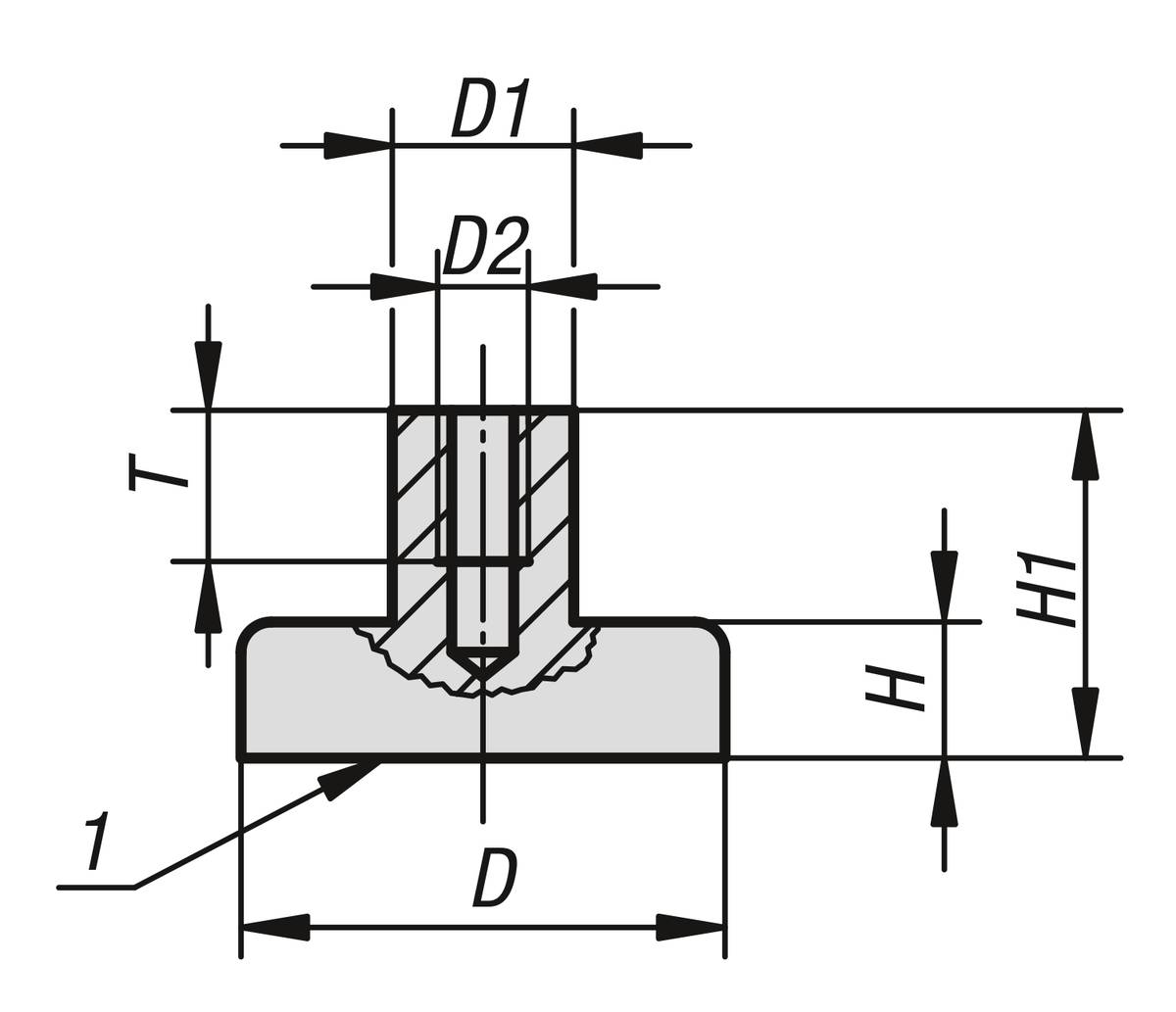 Norelem 09065-10-125, Magnet Flachgreifer, Hartferrit-1