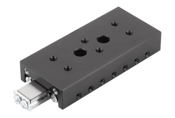 Norelem 21035-0300651, Mini-Schlittenführung rollengelagert, Aluminium