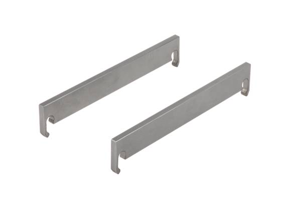 Norelem 41345-1250312, Auflageleiste Stahl, blank