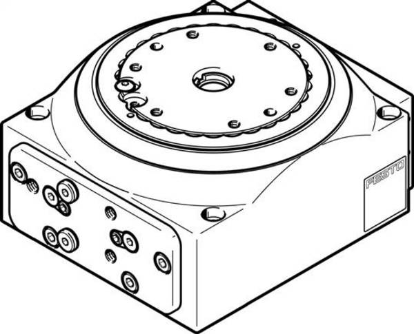 Norelem AA008-00-024478, DHTG-220-4-A (548093) Rundschalttisch