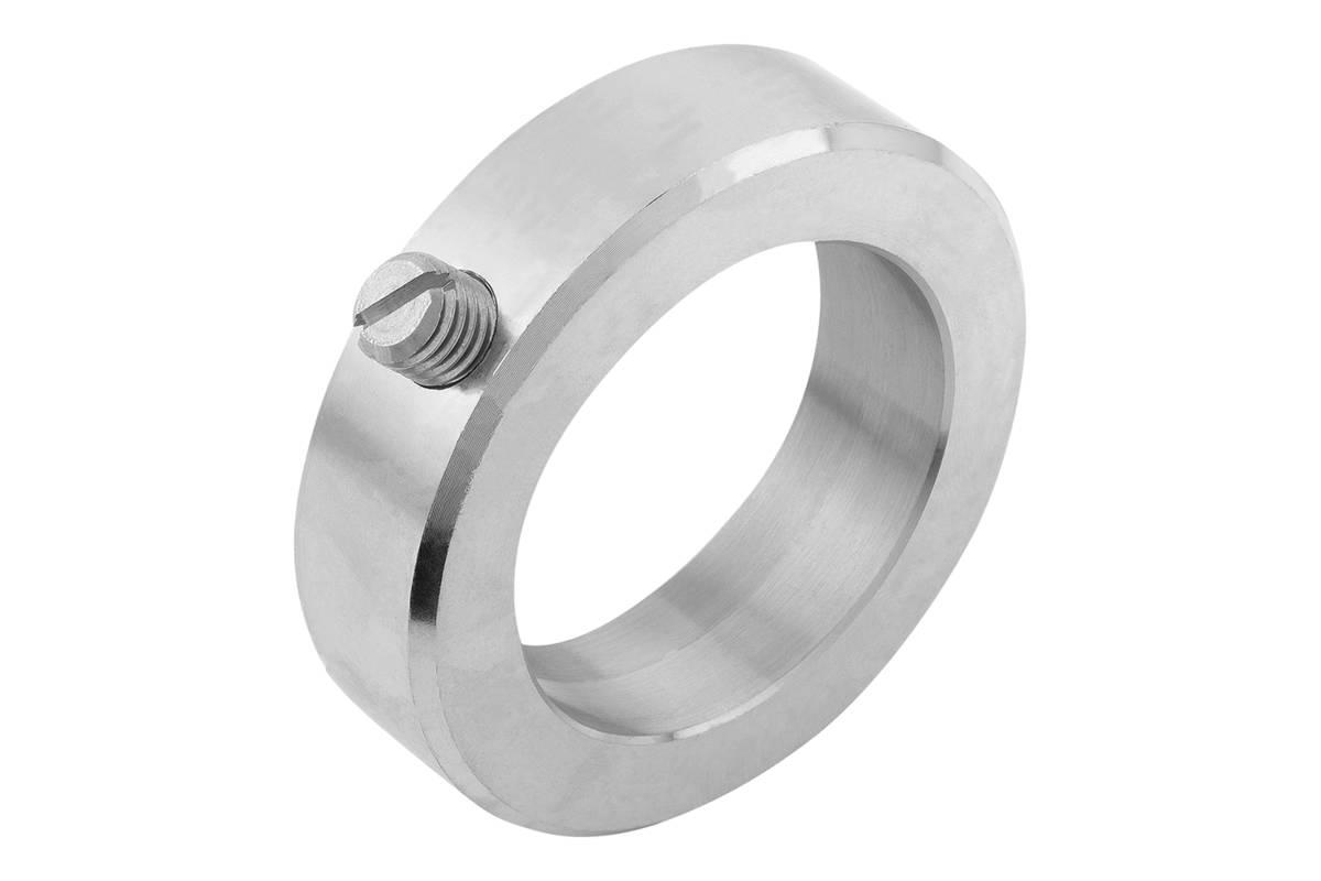Norelem 07800-100702, Stellring Gewindstift, Edelstahl, blank-0