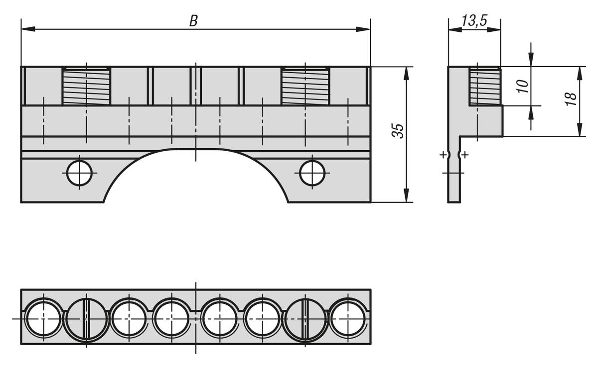 Norelem 41350-09035, Rundspannset Werkzeugstahl-1