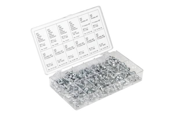 Norelem 97950-140, Schmiernippel Sortimentskasten