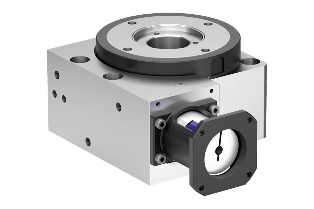 Norelem 21085-01-45120, Positionier-Rundtisch lange Ausführung, Alum., eloxiert-0