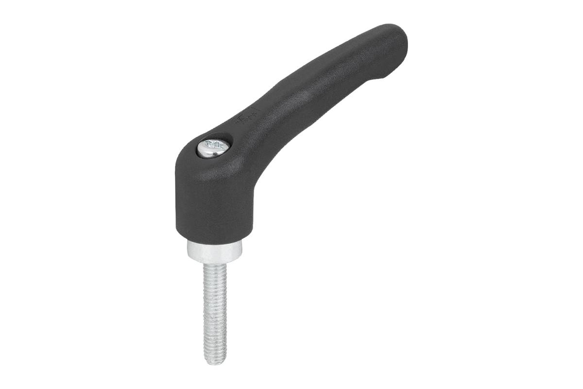 Norelem 06610-55-9051X25, Klemmhebel Hochleistungsthermoplast-0