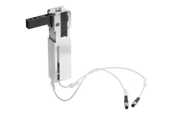 Norelem 05650-0500111, Minispanner mit Endlagenabfrage, Aluminium
