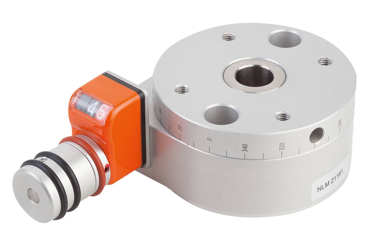 Norelem 21161-12, Positionier-Rundtisch Aluminium-0
