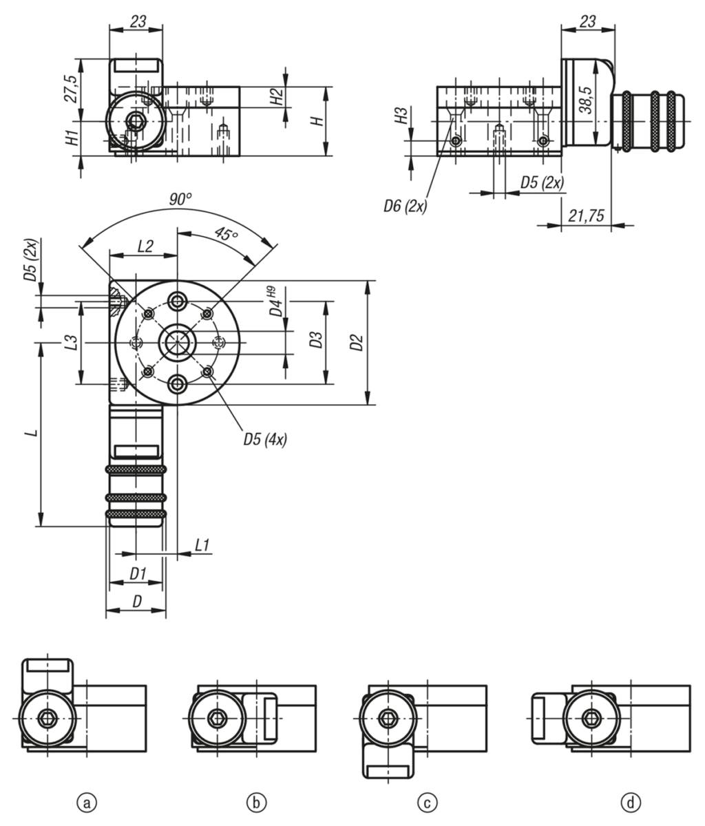 Norelem 21161-12, Positionier-Rundtisch Aluminium-1