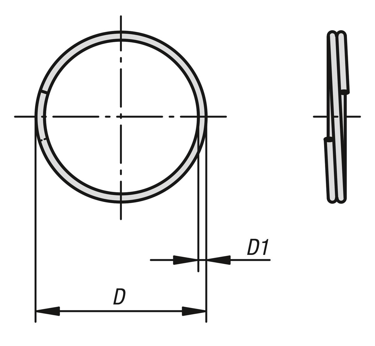 Norelem 03199-215, Schlüsselring Edelstahl, blank-1