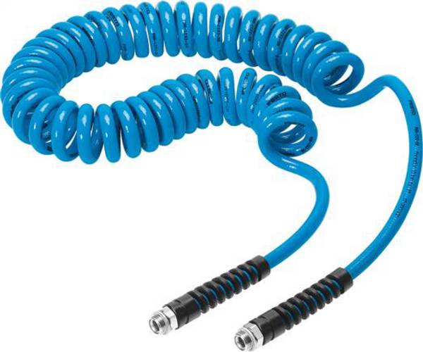 Norelem AH064-02-014593, PUN-10X1,5-SG-2,4-BL-1/4 Spiral-Kunststoffschlauch