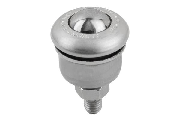 Norelem 95182-01-190820, Kugelrolle Edelstahl, blank